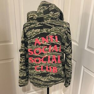 Camouflage Anti Social Hoodie